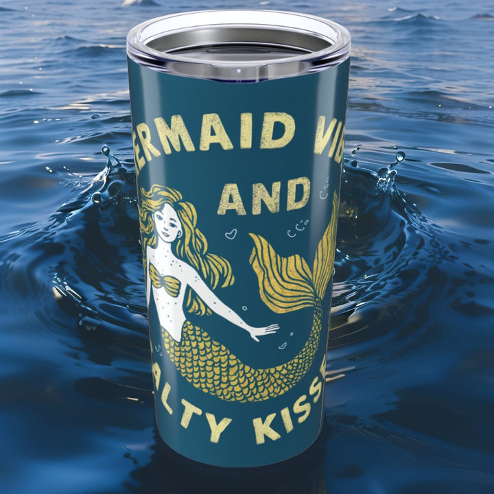 Tumbler 20oz - Mermaid Vibes Salty Kisses