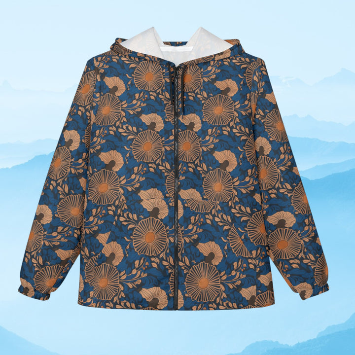 Sand Dollars Windbreaker Jacket - Stylish Outdoor Layer for Nature Lovers