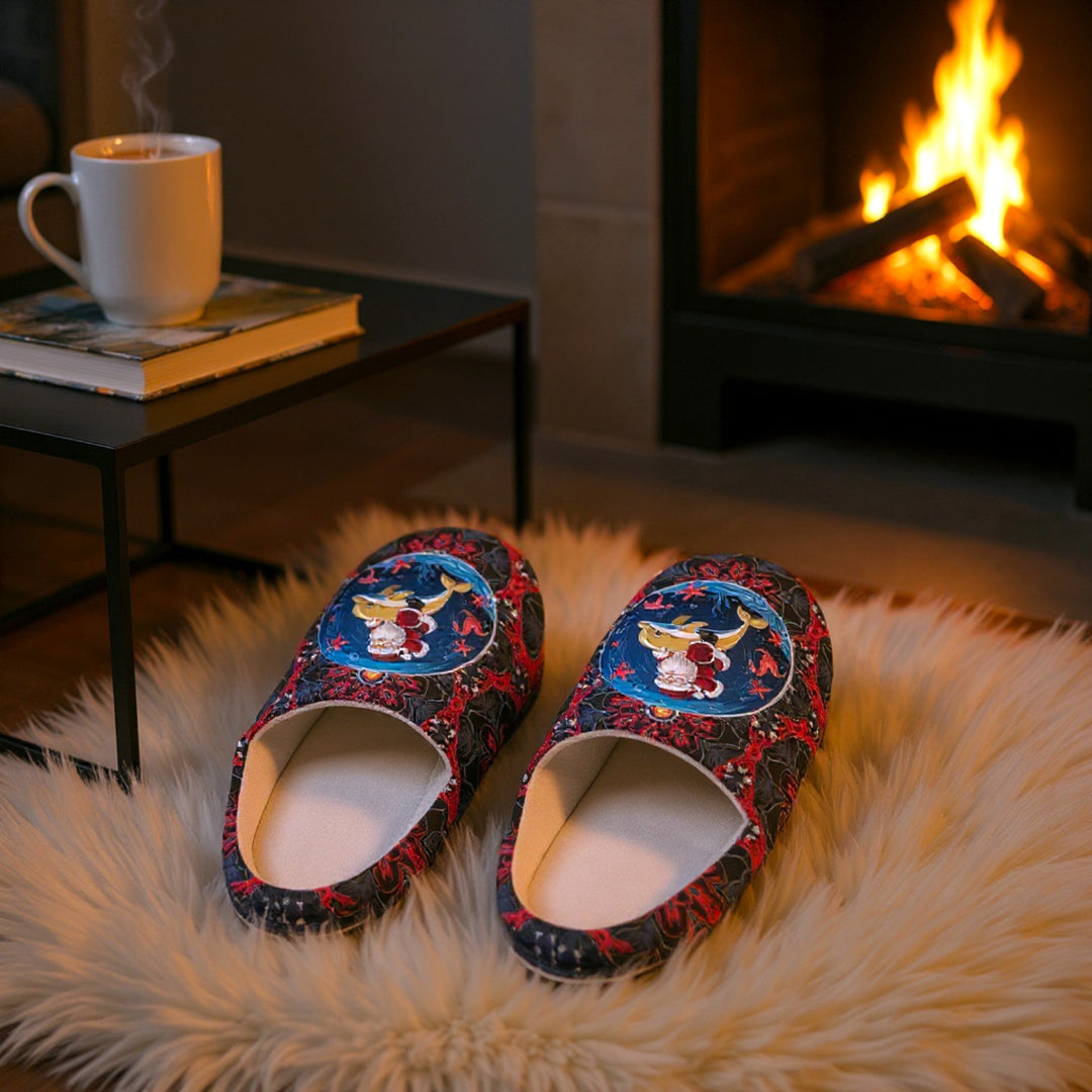 Women's Indoor Christmas Slippers