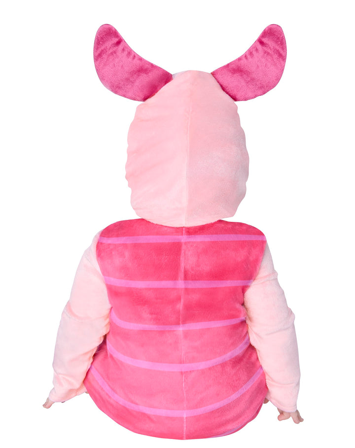 Sea Dragon Dreams baby Piglet costume with pink striped plush fabric and character hood for infants