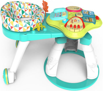 Sea Dragon Dreams interactive baby activity play table with lights, sounds, and a patterned seat for sensory learning.