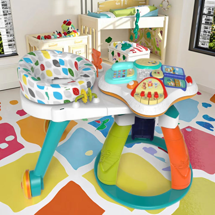 Sea Dragon Dreams interactive baby activity play table with lights, sounds, and colorful sensory toys for toddlers.