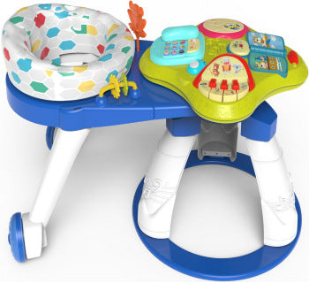 Sea Dragon Dreams interactive baby activity table with lights, sounds, and a cushioned seat for sensory play.