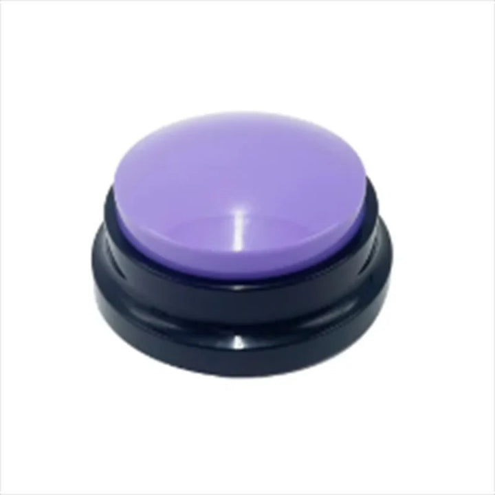 Sea Dragon Dreams purple recordable dog talking button for interactive pet communication and training