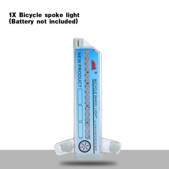 Sea Dragon Dreams RGB LED bicycle spoke light unit with 32 patterns for enhanced nighttime visibility and safety.
