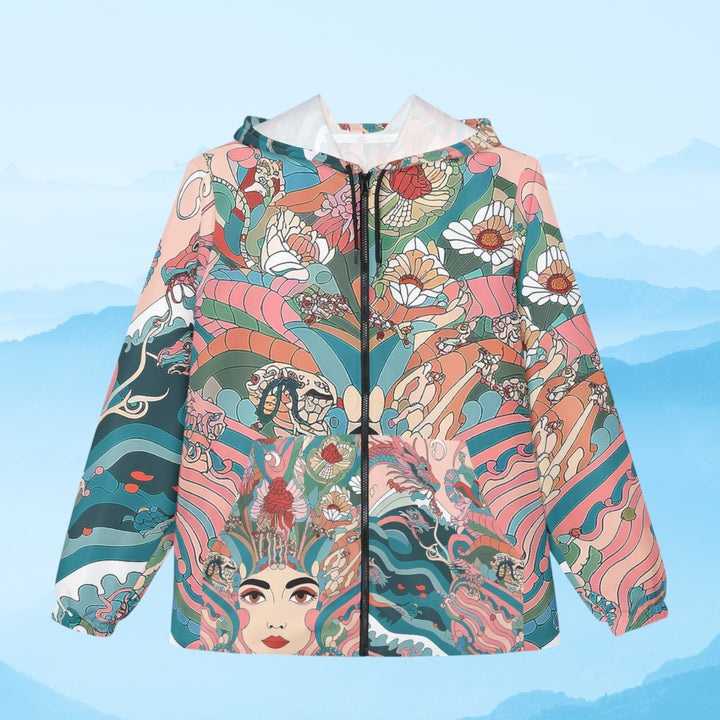 Sea Dragon Dreams Windbreaker Jacket