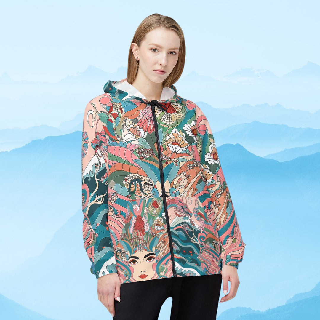 Sea Dragon Dreams Windbreaker Jacket