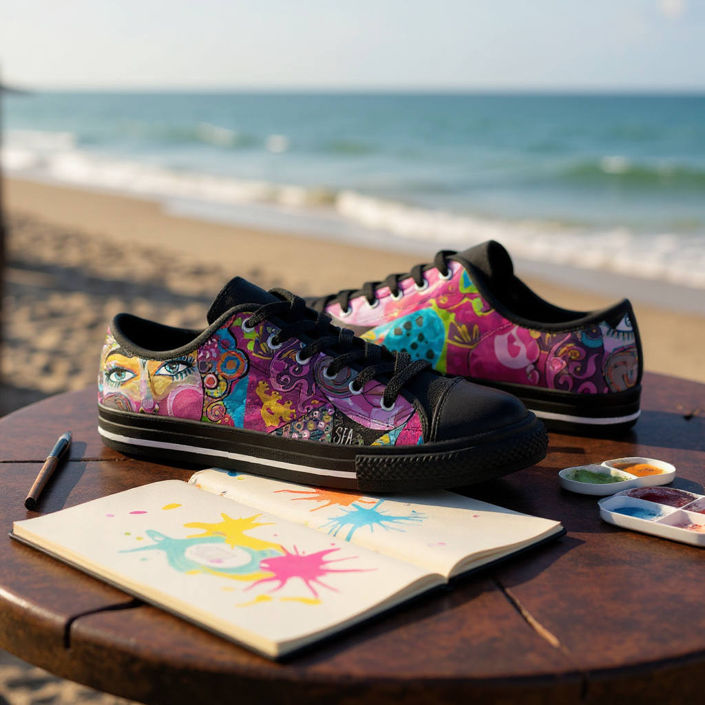 Sneakers - Happy Waves of Life