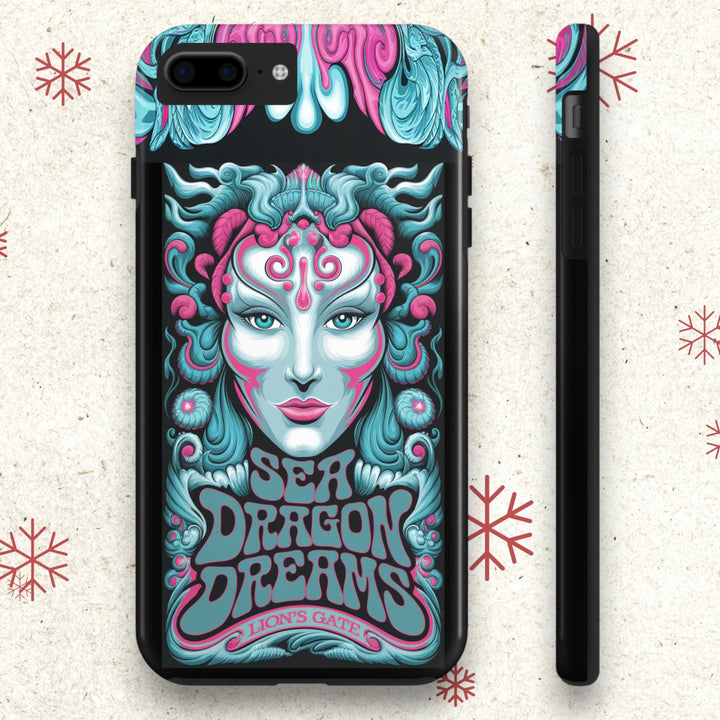 Tough Phone Cases - Sea Dragon Dreams Psychedelic