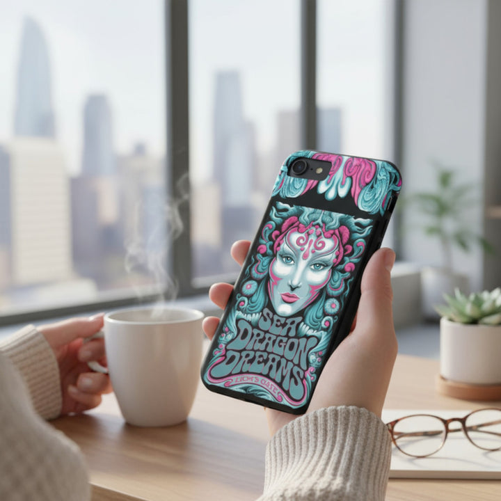 Tough Phone Cases - Sea Dragon Dreams Psychedelic