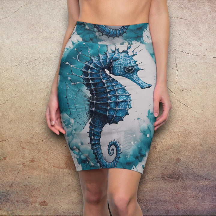SeaHorse Pencil Skirt