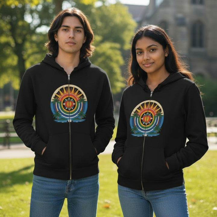 Seminole Design - Unisex Heavy Blend™ Full Zip Hooded Sweatshirt