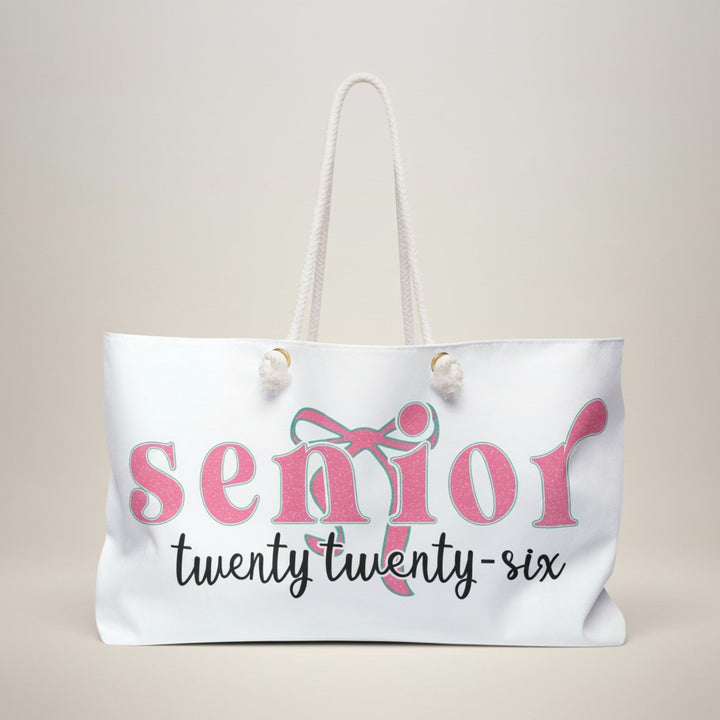 Senior Weekender Bag, Graduation Gift, Class of 2026