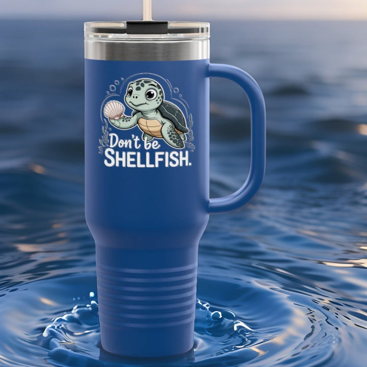 Don't Be Shellfish Insulated Travel Mug, 40oz