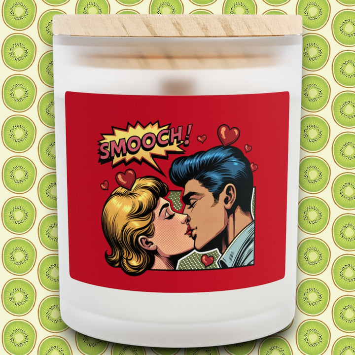 Frosted Glass Candle, 11oz - Smooch