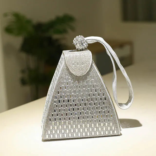 Luxury Rhinestone Clutch Bag for Women – Sparkling Evening Purse