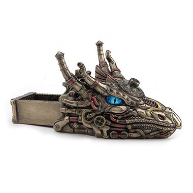 Steampunk Dragon Head Keepsake Box
