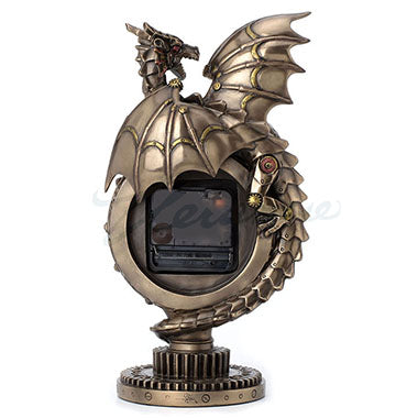 Steampunk Dragon Gear Stand Clock