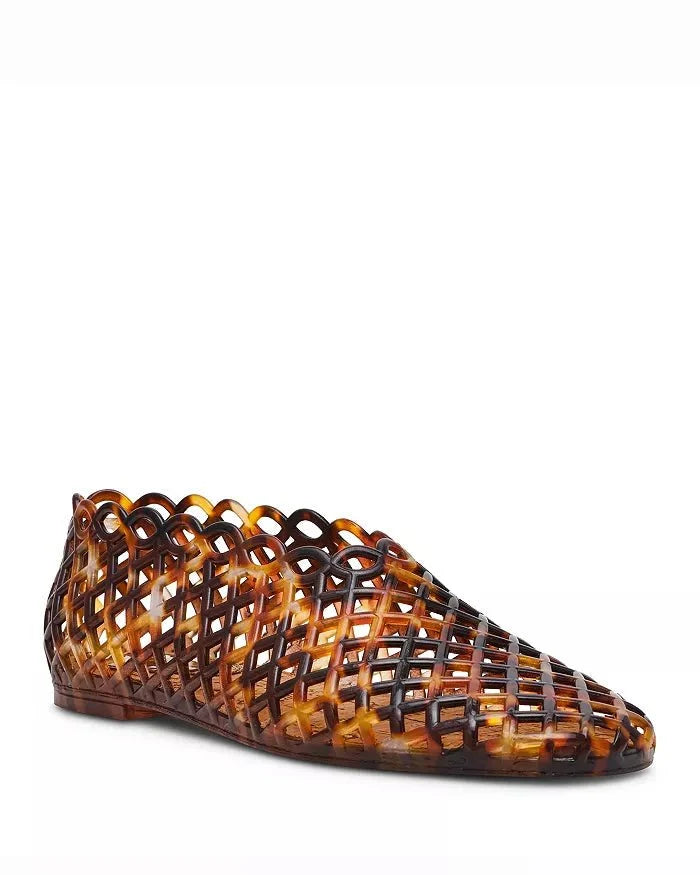 Steve Madden GROVE Tortoise Women’s Caged Jelly Ballet Flats