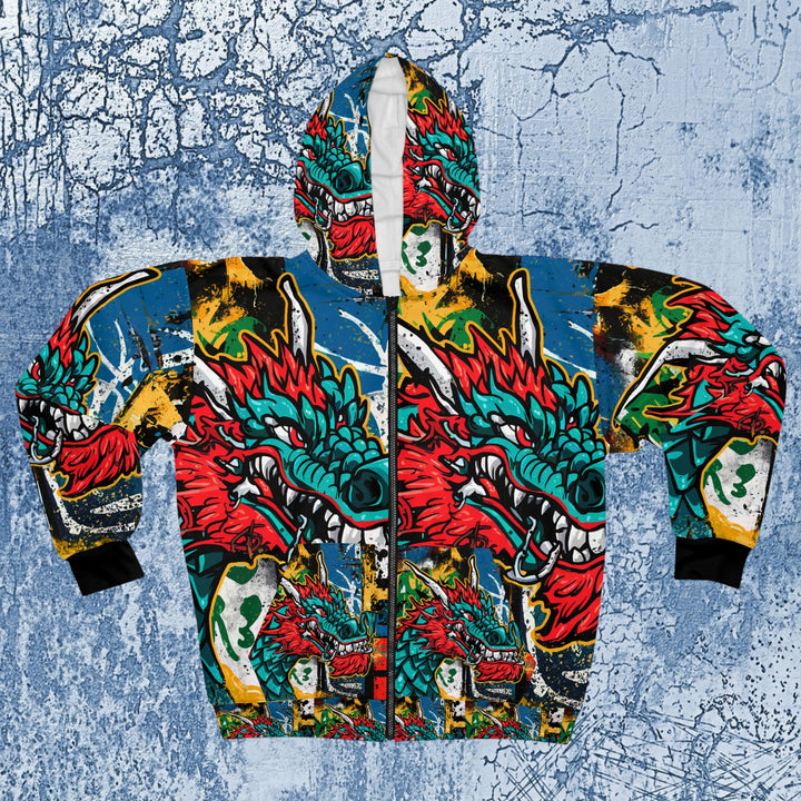 Unisex Zip Hoodie - Street Dragon