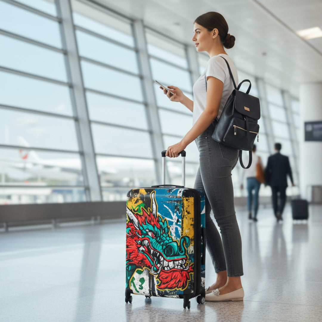 Street Dragon Travel Suitcase