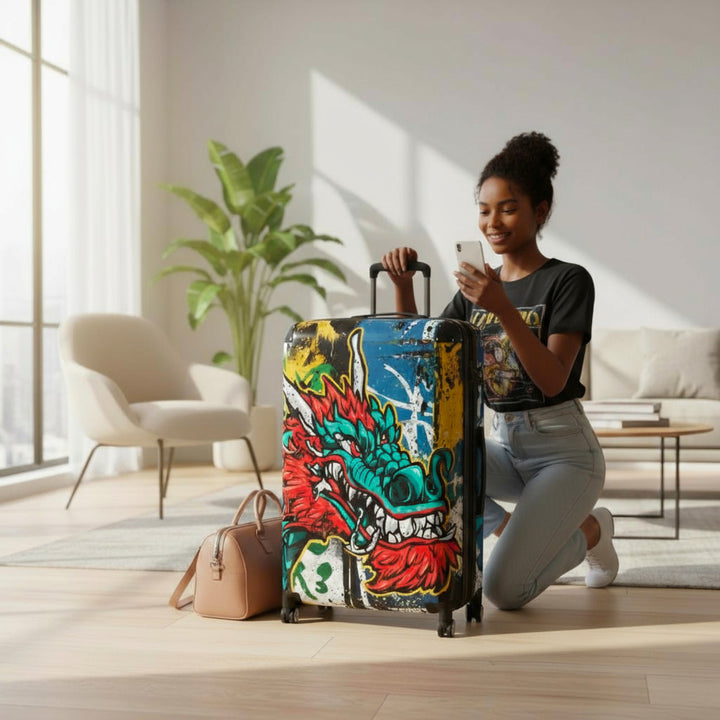 Street Dragon Travel Suitcase