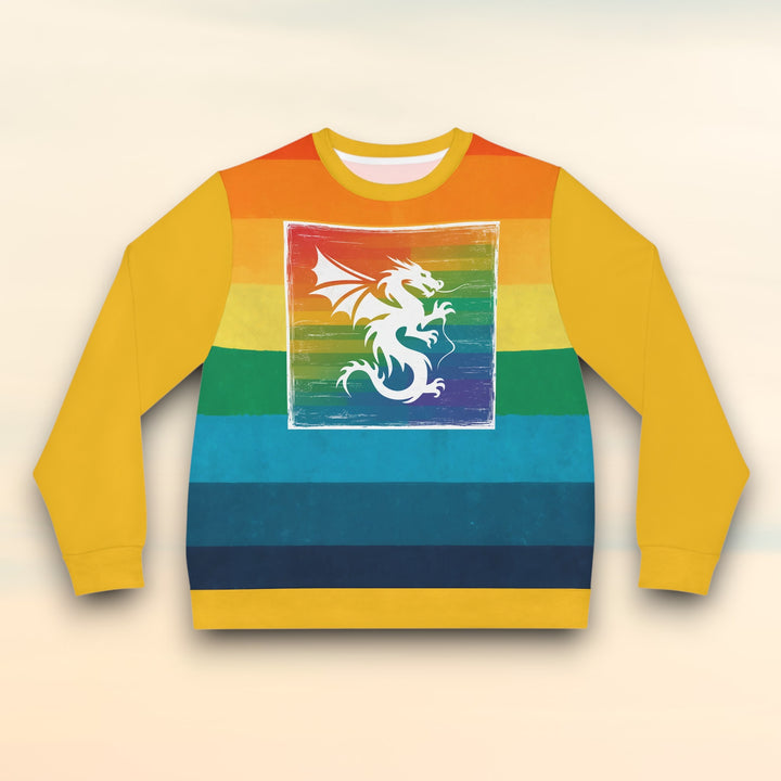 Lightweight Sweatshirt - Striped Dragon