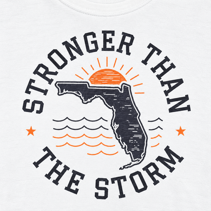 Unisex Heavy Cotton Tee - Stronger Than The Storm