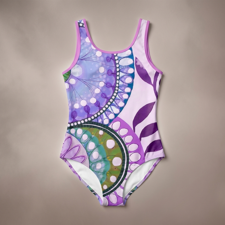 Purple Delight Swimsuit - Perfect for Beach Days & Summer Fun
