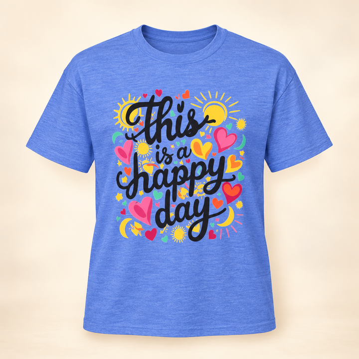 This Is a Happy Day Unisex Jersey T-Shirt