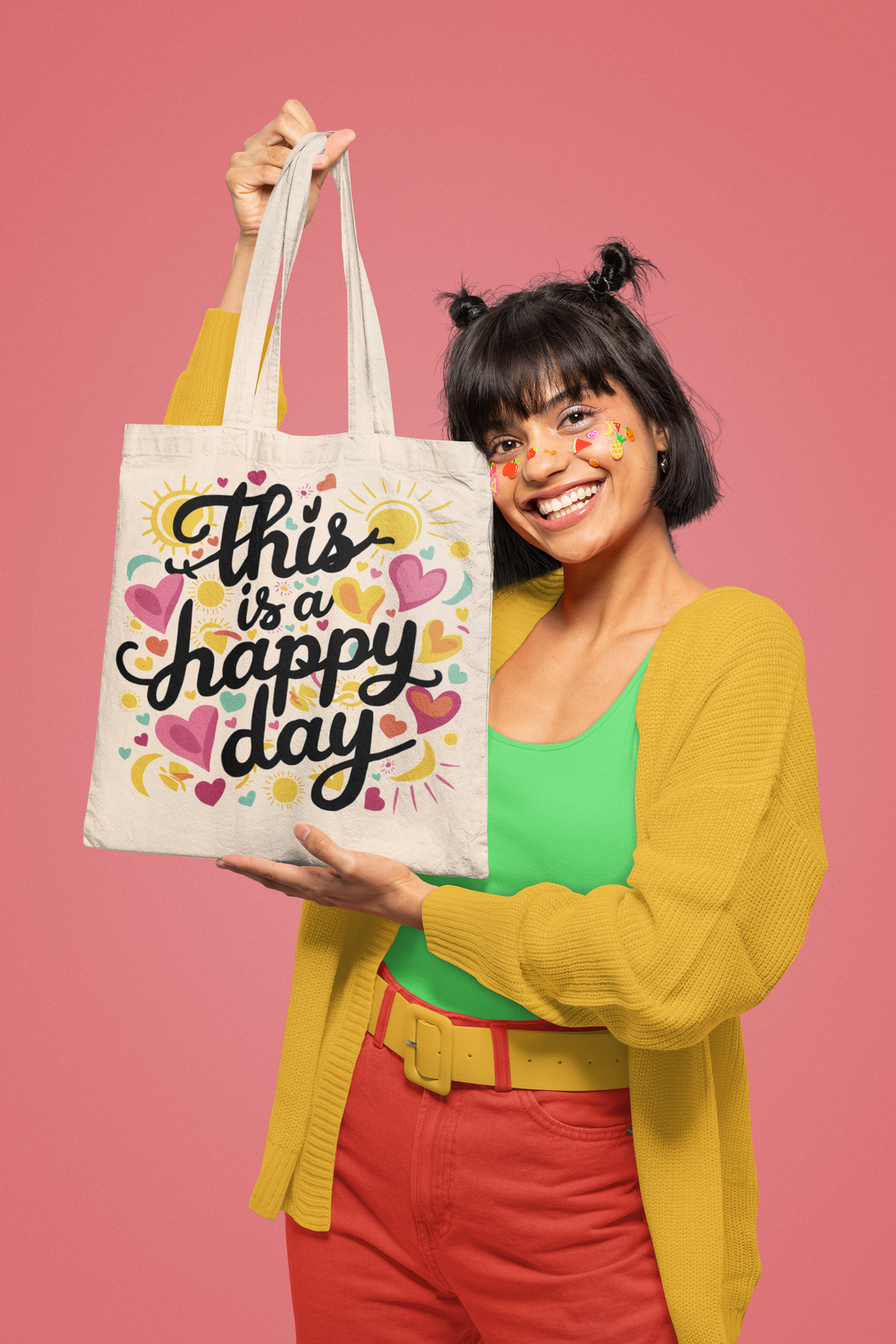 Tote Bag  - This is a Happy Day