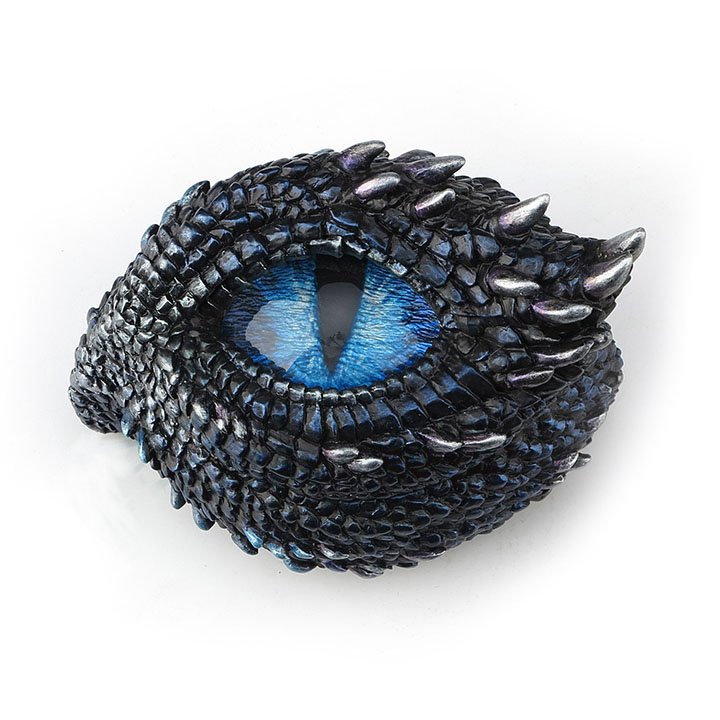 Thorny Scale Dragon Eye Trinket Box