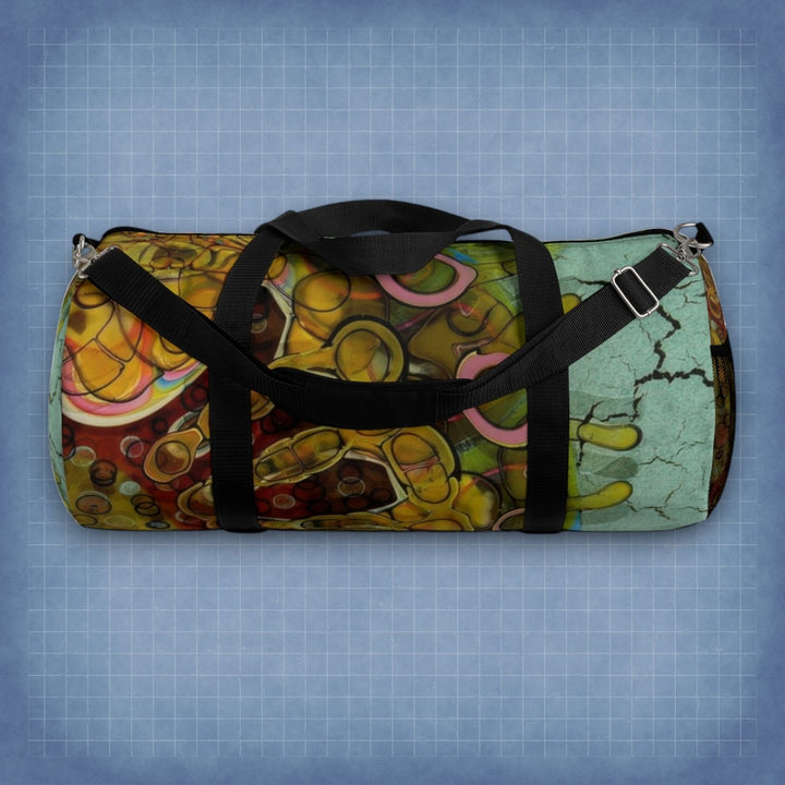 Watercolor Transformation Duffel Bag – Artistic Travel Gym Bag & Unique Gift