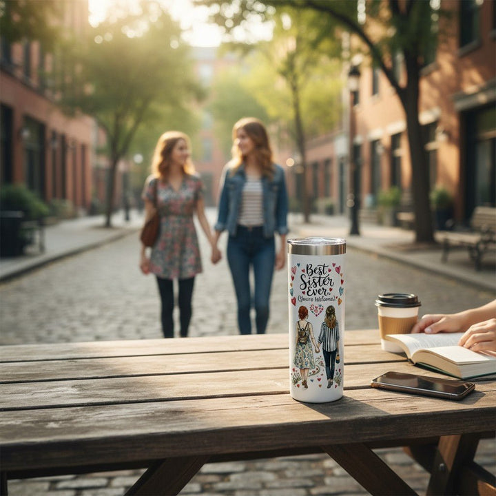 Sister Gift 20oz Insulated Stainless Steel Travel Tumbler