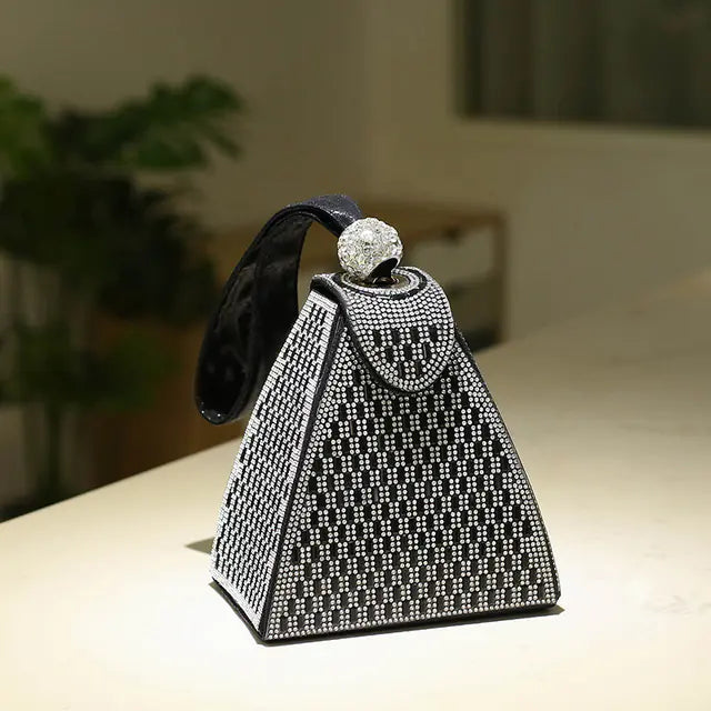 Luxury Rhinestone Clutch Bag for Women – Sparkling Evening Purse