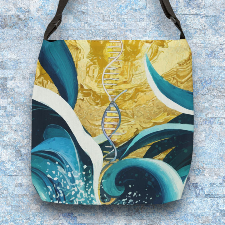 Adjustable Tote Bag - Vibrations
