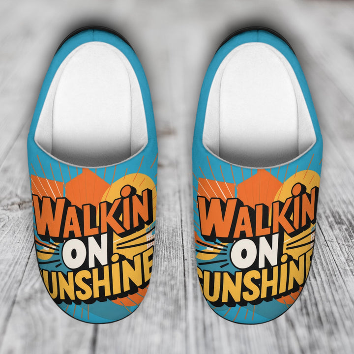 Women's Indoor Slippers - Walking On Sunshine
