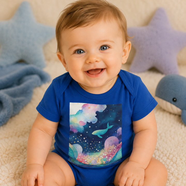 Whale of a Day Infant Bodysuit | Cute Baby Onesie