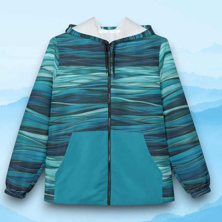 Windbreaker Jacket  - Waves