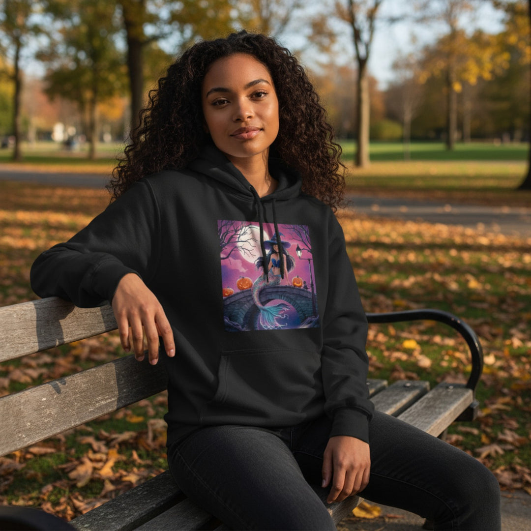 Three-Panel Fleece Hoodie - Witchie Mermaids