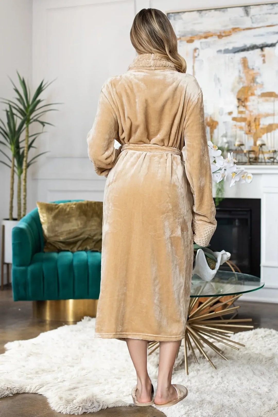 Women's Ultra Soft Plush Bathrobe | CloudSoft Luxury Fleece Robe