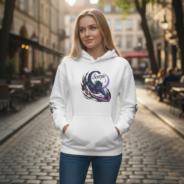 Scorpio Zodiac Hoodie - Cozy Astrology Apparel