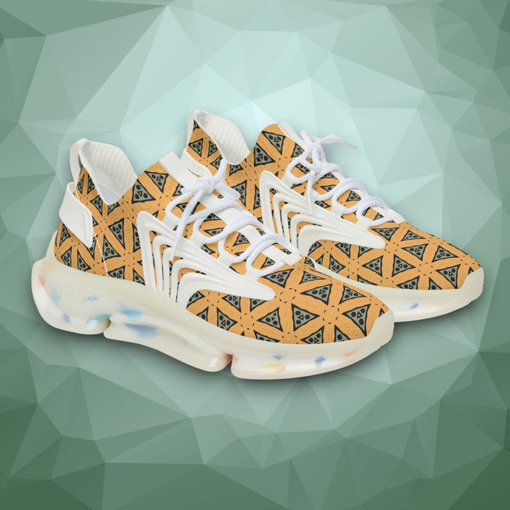 Women's Mesh Sneakers - Yellow CrossHatch