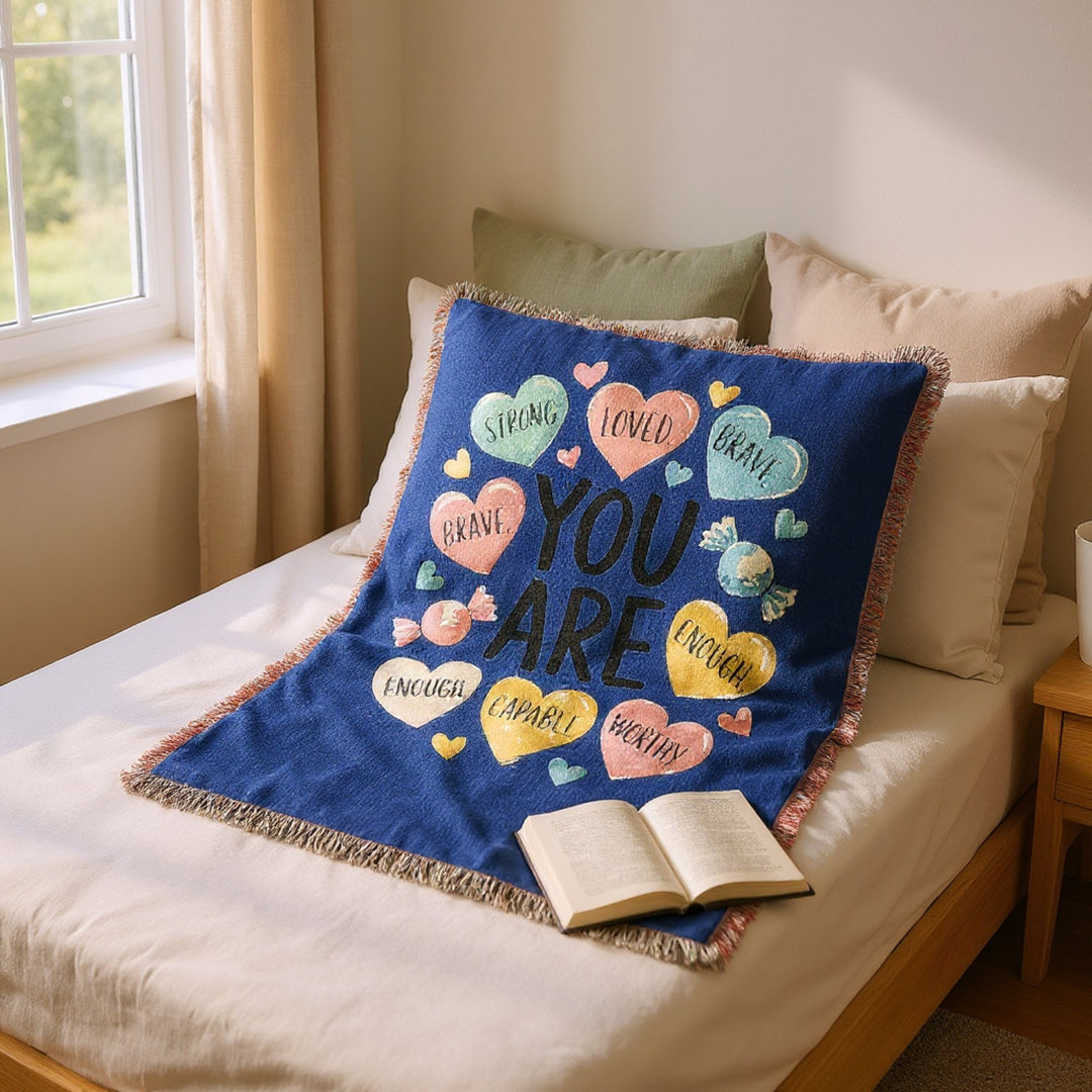 Woven Blanket - You Are Enough