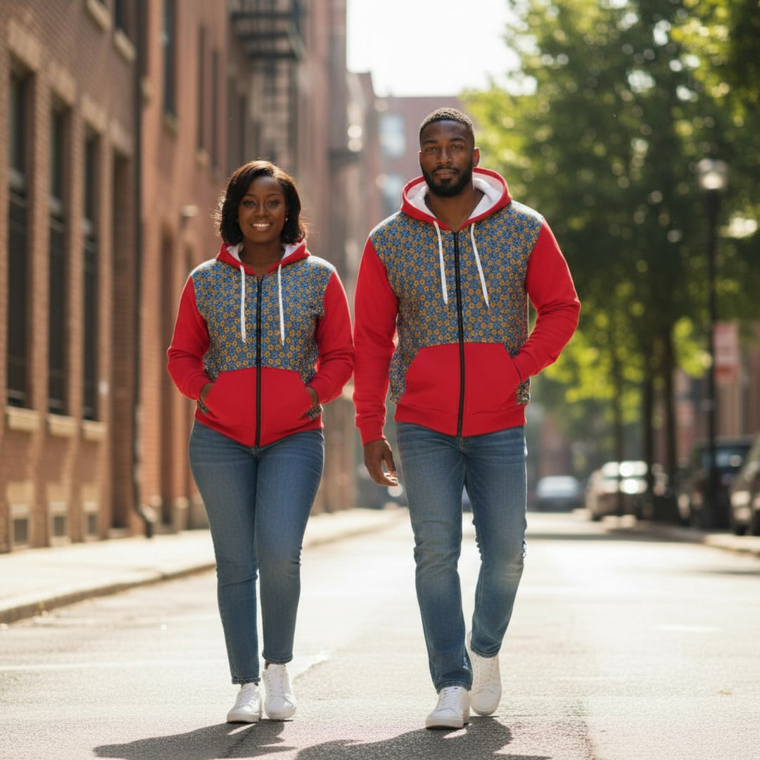 Yuletide Comfort Hoodie – Unisex Zip Hoodie